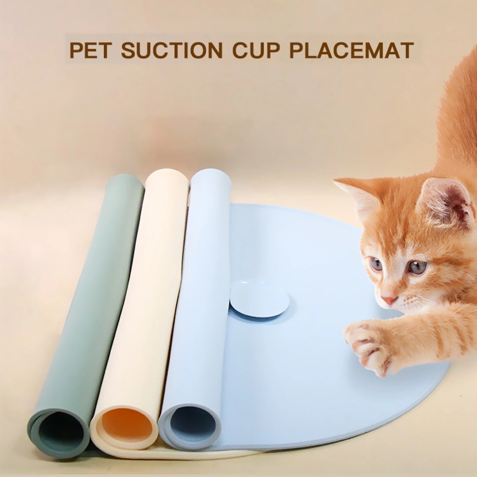 Pet Feeding Mat Silicone Non Slip Mat Pet Products