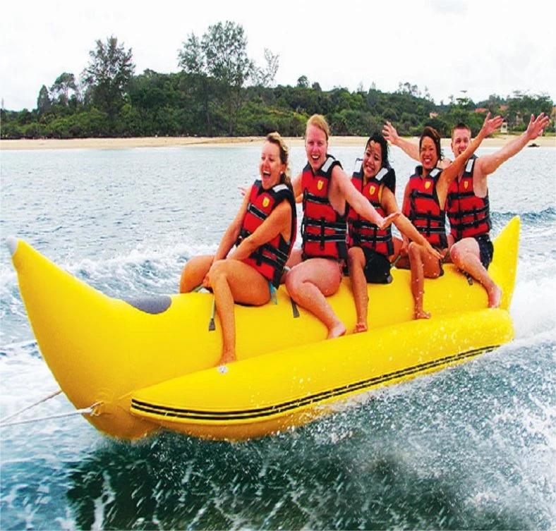 Promo Customized Hot Sale Summer Holiday Sea Inflatable Boat Water Game Banana Boat